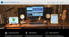 Desktop Screenshot of harmonicsystems.net