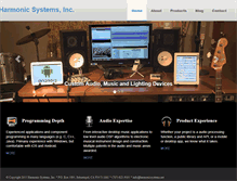 Tablet Screenshot of harmonicsystems.net