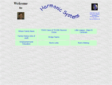 Tablet Screenshot of harmonicsystems.com